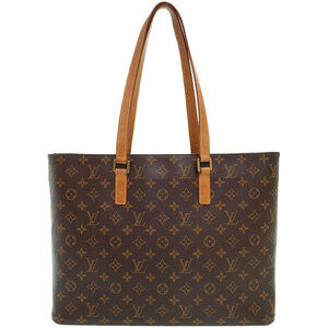 Louis Vuitton Monogram Luco Brown Tote Bag